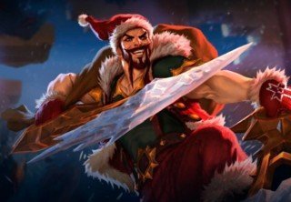 В LoL стартовало событие «Здравствуй, Дрейвен, Новый год!»