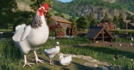 Для Planet Zoo вышло DLC «Ферма» с курицами, коровами и свиньями