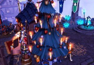 Дед Мороз принес подарки в Albion Online