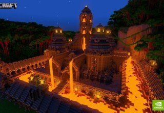 В Minecraft скоро появится технология Nvidia RTX