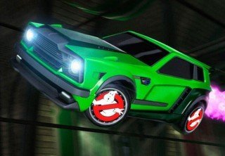 Охотники за привидениями приехали в гости к Rocket League