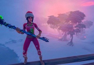 В шутере Fortnite начались снежные бури