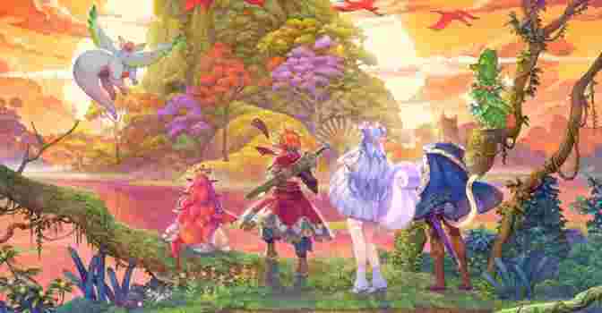Экшн-RPG Visions of Mana получила геймплейные ролики и скриншоты