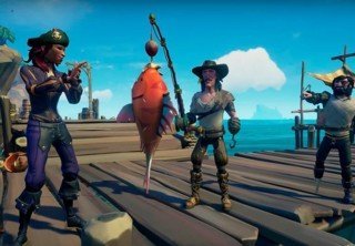 В новом трейлере Sea of Thieves показали рыбалку