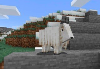 Снапшот 21w13a добавил в Minecraft коз