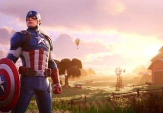 В Fortnite появился Капитан Америка