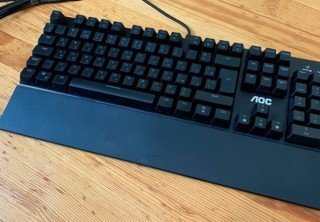Обзор механической игровой клавиатуры AOC GK500