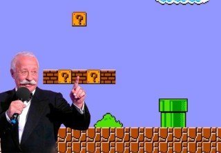 Леонид Якубович посетил Super Mario Bros.