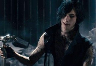V из DMC 5 изобьет врагов книгой