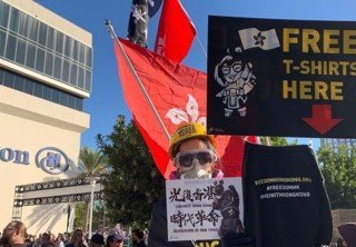 На Blizzcon 2019 протестуют сторонники Гонконга