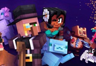 В игре Minecraft празднуют Новый год и раздают подарки