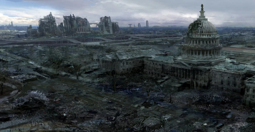Разработчики Fallout 3 взорвали Белый дом