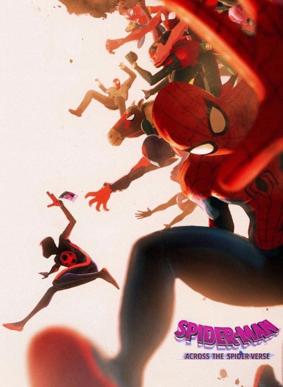 Опубликовали новый постер мультфильма «Человек-паук: Паутина вселенных»