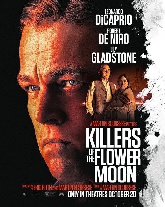 Опубликовали постеры к фильму «Убийцы цветочной луны»