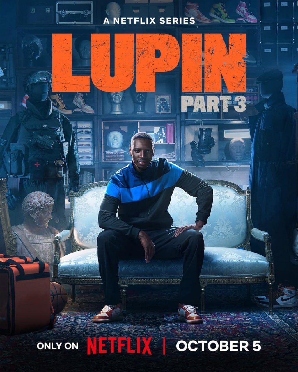 Опубликовали новый постер третьего сезона сериала «Люпен»