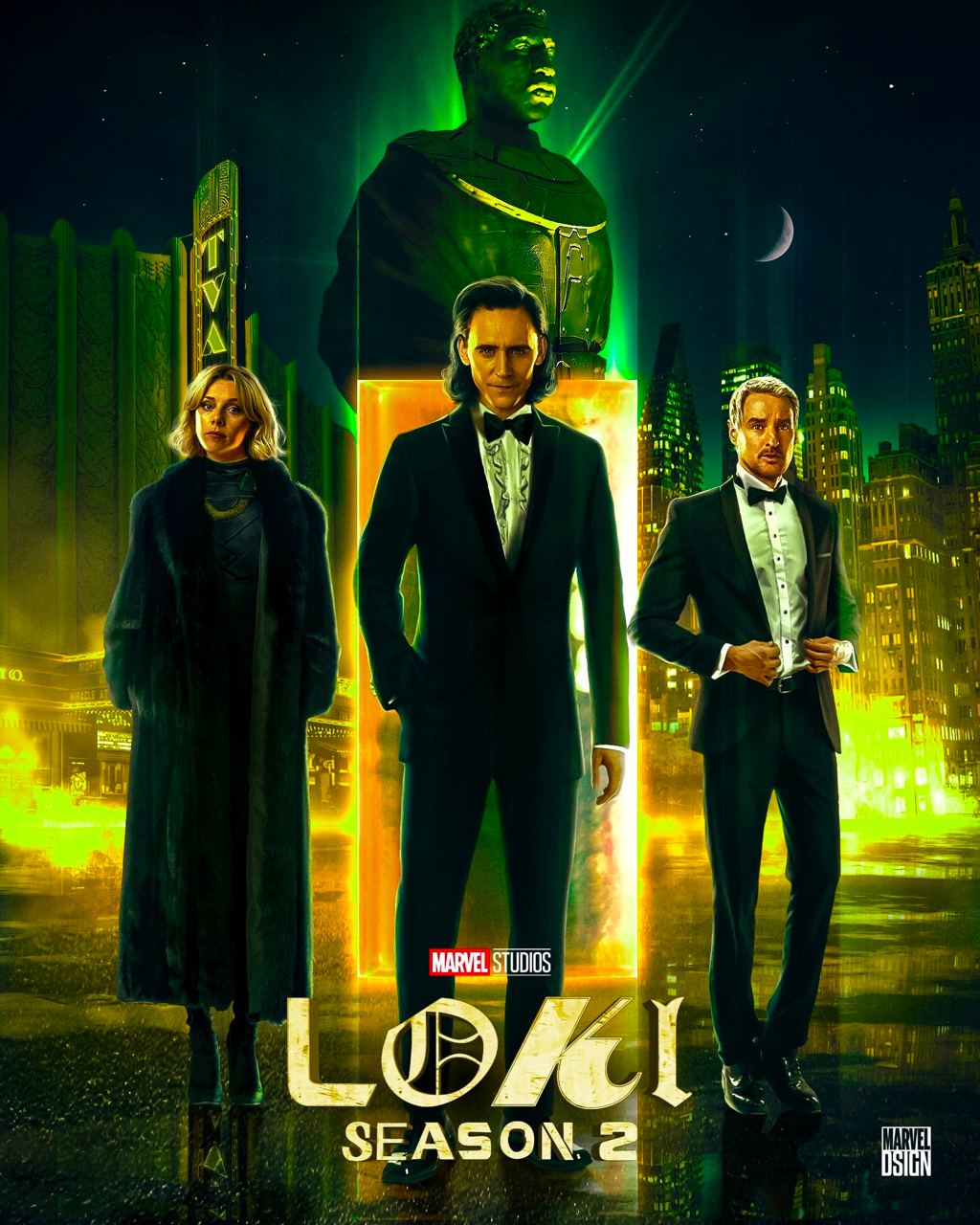 Опубликовали постер ко второму сезону «Локи»