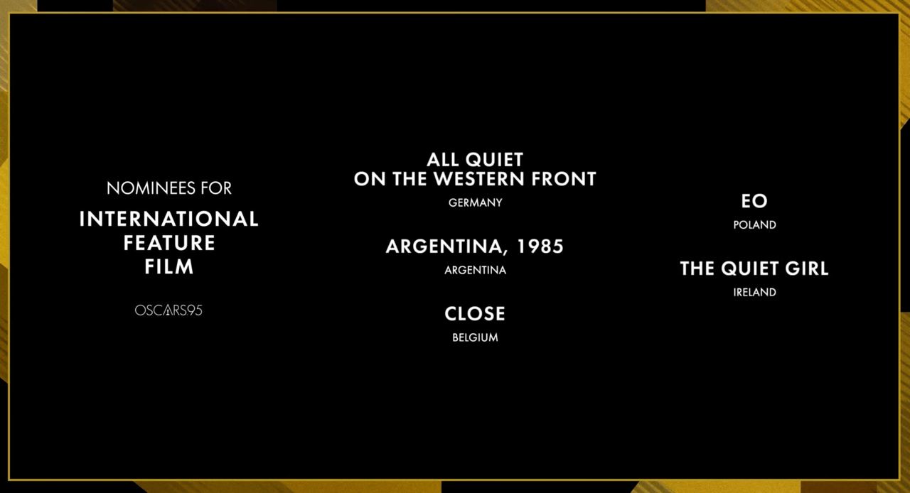 Все номинанты премии «Оскар-2023»