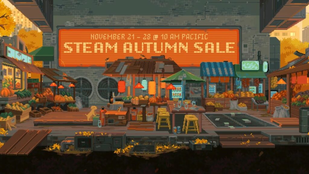 Осенняя распродажа в Steam стартует 21 ноября