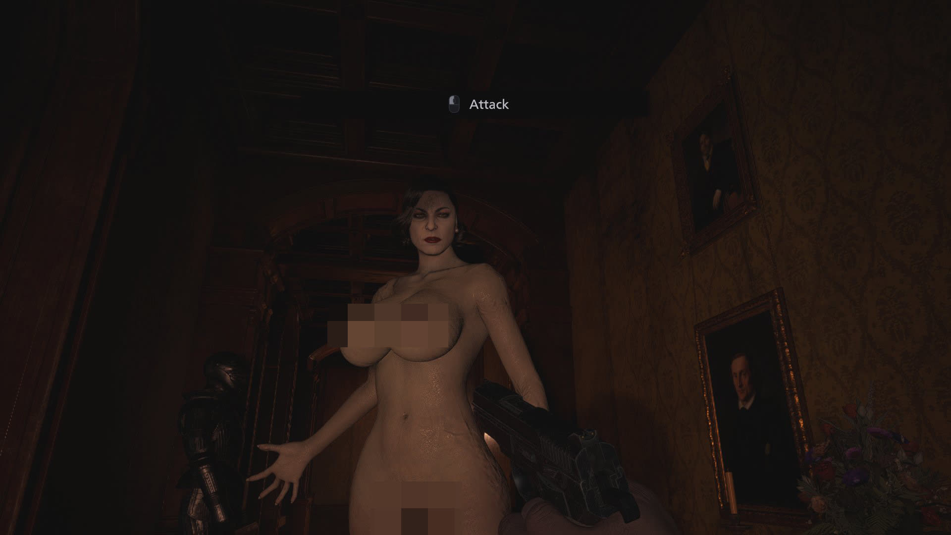 18+ Вышел голый мод для леди Димитреску из Resident Evil Vil. 