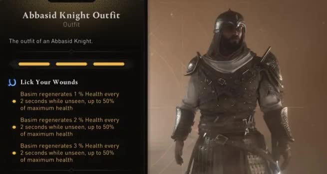 Наряд Рыцаря Аббасидов в Assassin’s Creed Mirage (Abbasid Knight Outfit)