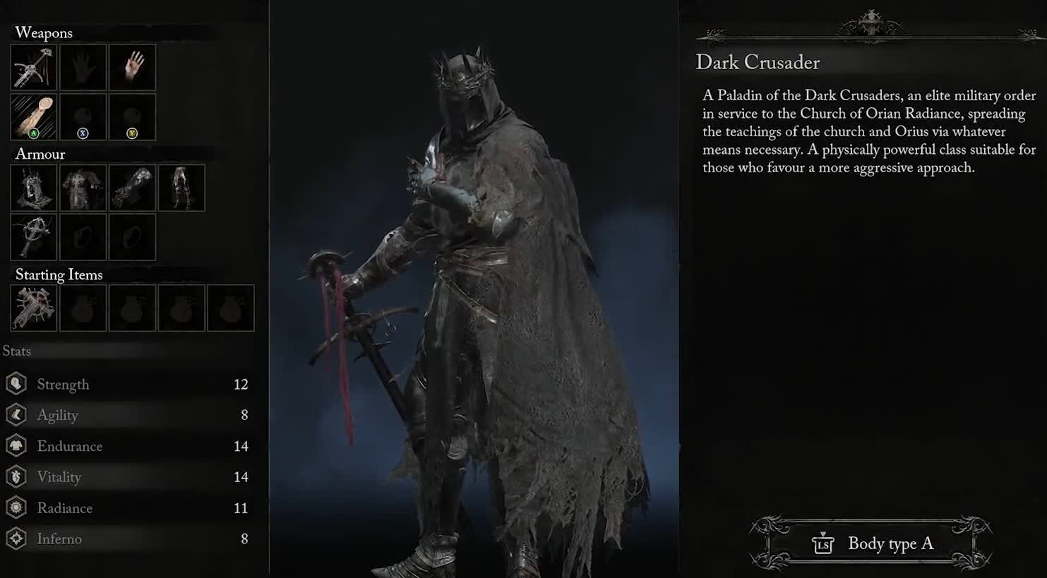 Темный крестоносец (Dark Crusader) в Lords of the Fallen