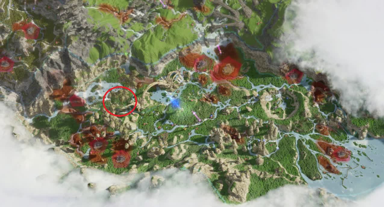 Где найти неотсеченного Танатора в Avatar: Frontiers of Pandora