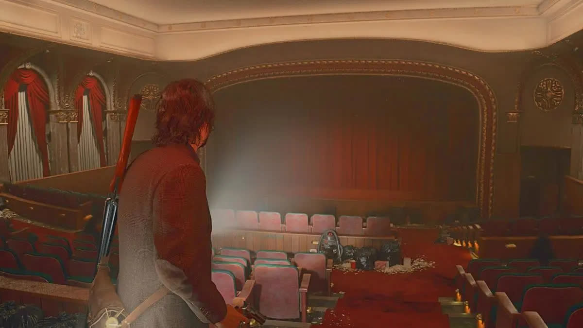 Как попасть в киноаппаратную в кинотеатре Поэтс-Синема в Alan Wake 2 