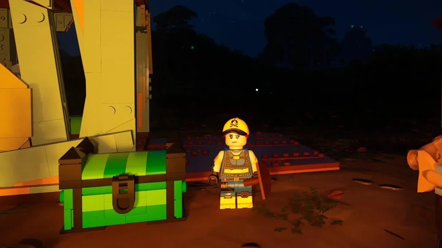 Как скрафтить сундуки в LEGO Fortnite