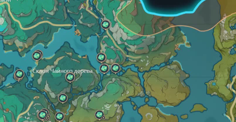 Где найти нефрит чистой воды в Genshin Impact 4.4 — весь нефрит на карте