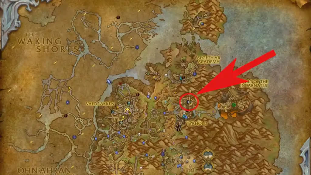Где найти катализатор возрождения в World of Warcraft: Dragonflight 
