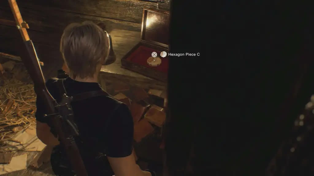 Как найти все части шестиугольника для каменного пьедестала в Resident Evil 4 Remake
