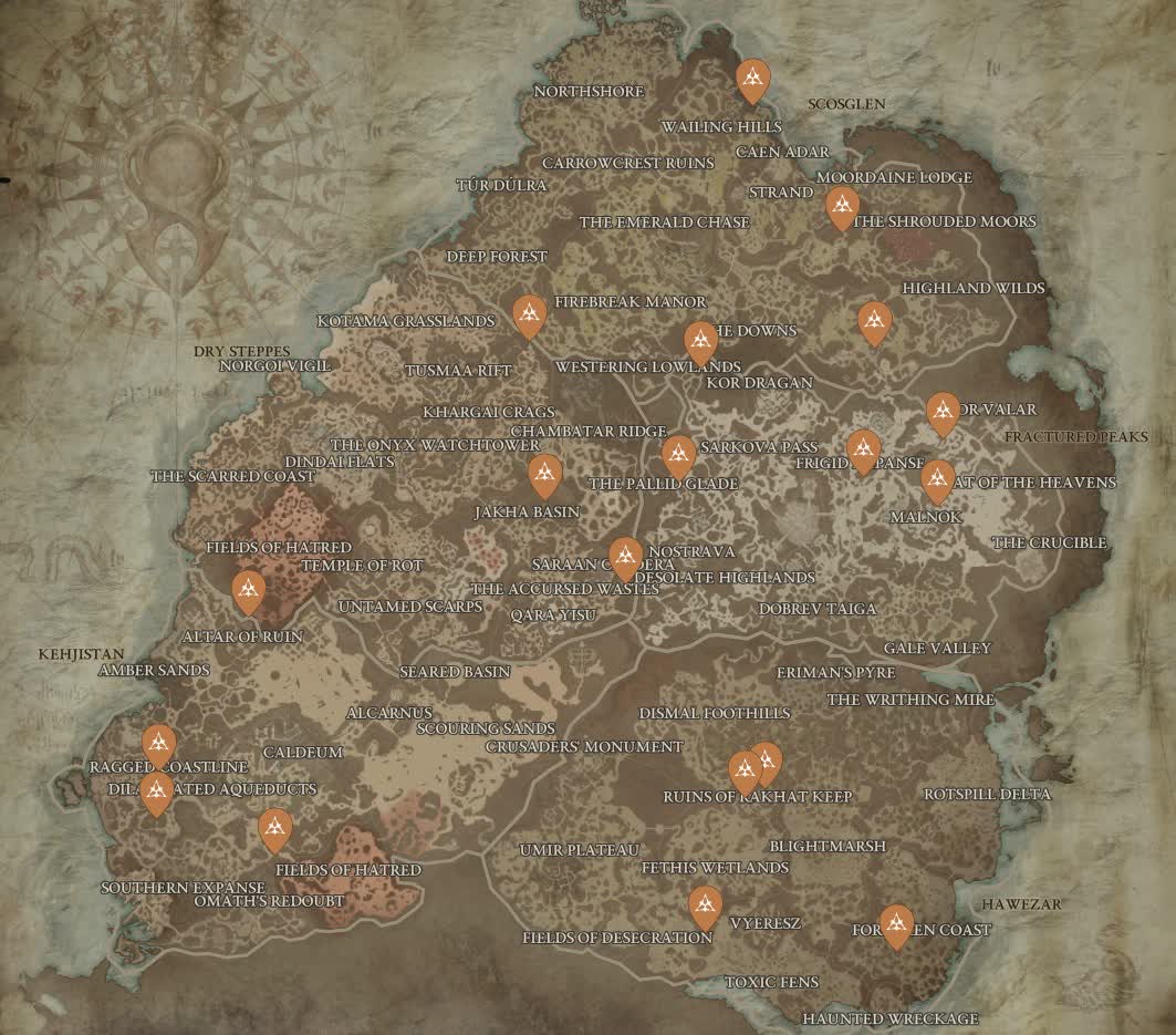 Все аспекты для Некроманта в Diablo 4 — где найти