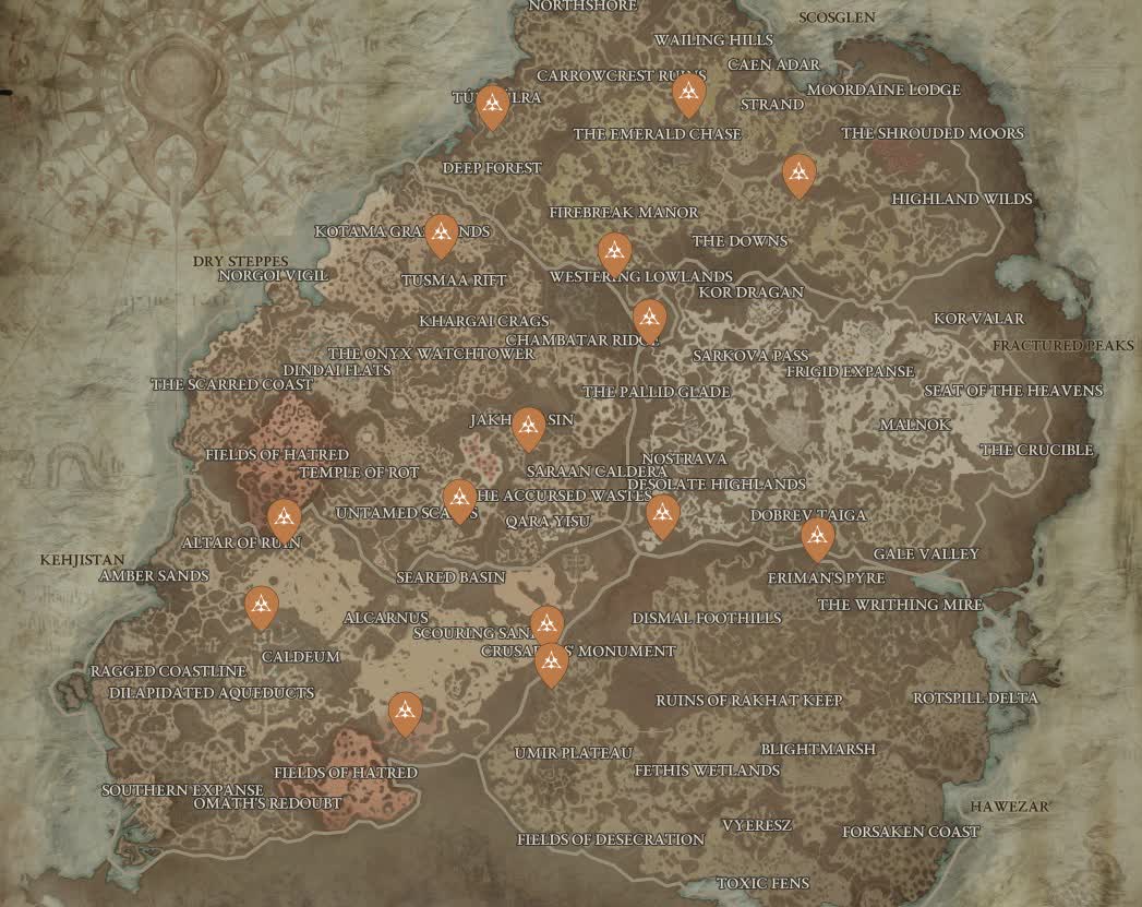 Все аспекты в Diablo 4 — где найти