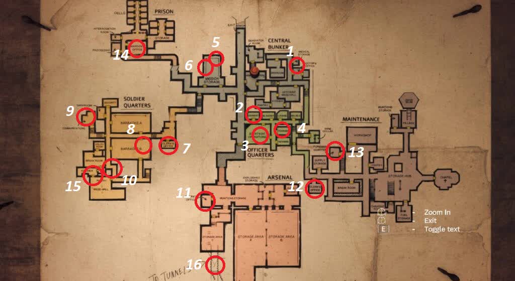 Все фотографии в Amnesia: The Bunker — карта