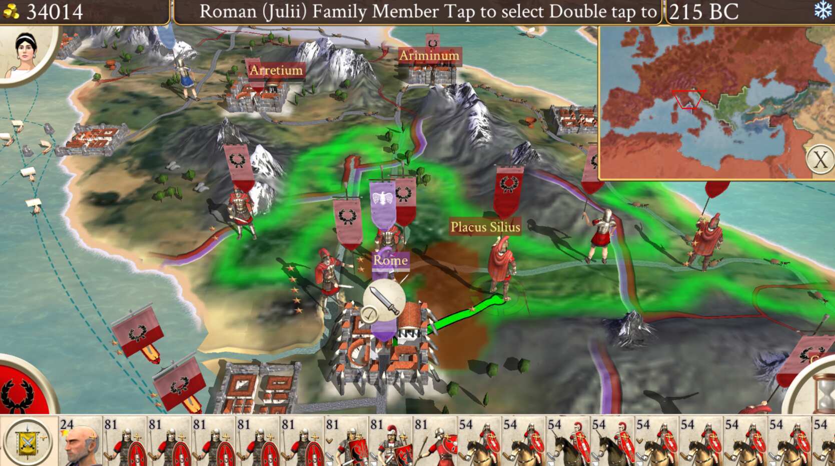 Лучшие игры стратегии на Android — ROME: Total War