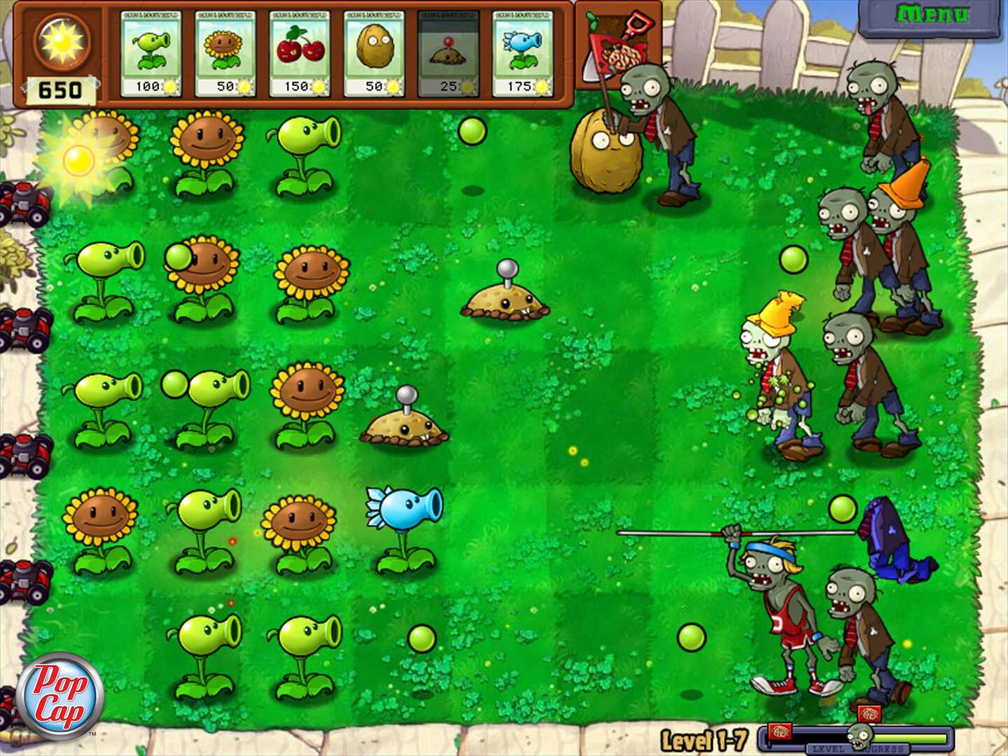 Лучшие игры Защита Башни на ПК — Plants vs. Zombies