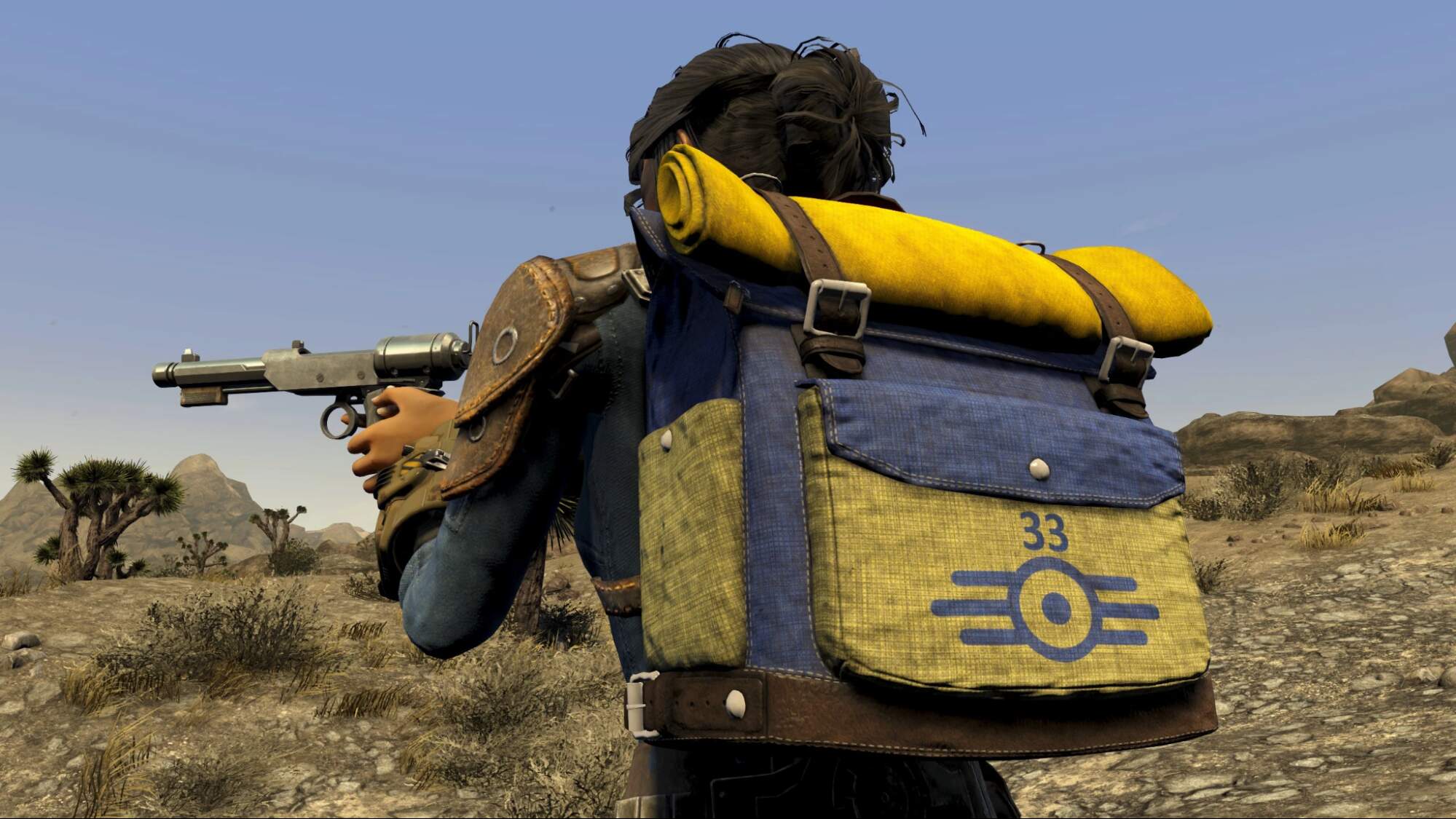 Лучшие моды для Fallout 4 из сериала Фоллаут — Рюкзак Люси с меткой Убежища 33 из сериала Фоллаут