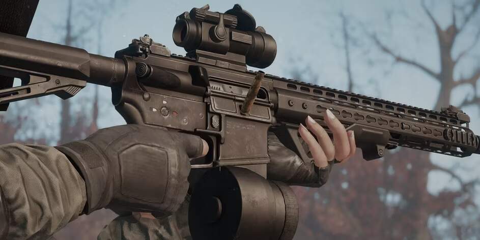 Лучшие моды на оружие для Fallout 4 в 2024 году — Мод на винтовку RU556 - Assault rifle
