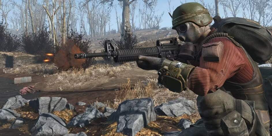 Лучшие моды на оружие для Fallout 4 в 2024 году — Мод на M2216 Standalone Assault Rifle