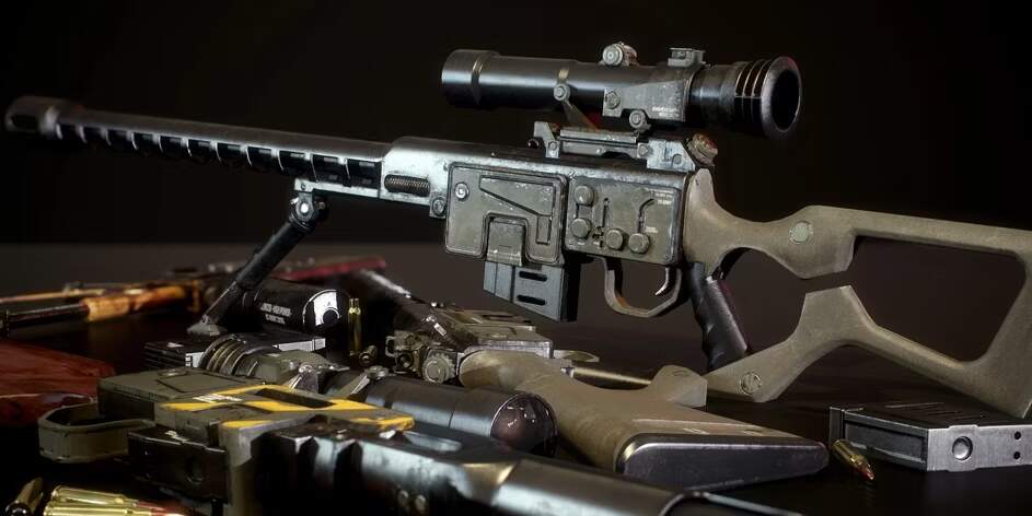 Лучшие моды на оружие для Fallout 4 в 2024 году — Мод на снайперскую винтовку DKS-501 Sniper Rifle