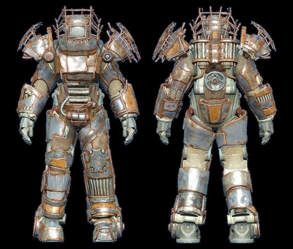 Все виды силовой брони в Fallout 4 — Силовая броня рейдеров в Fallout 4 — где найти