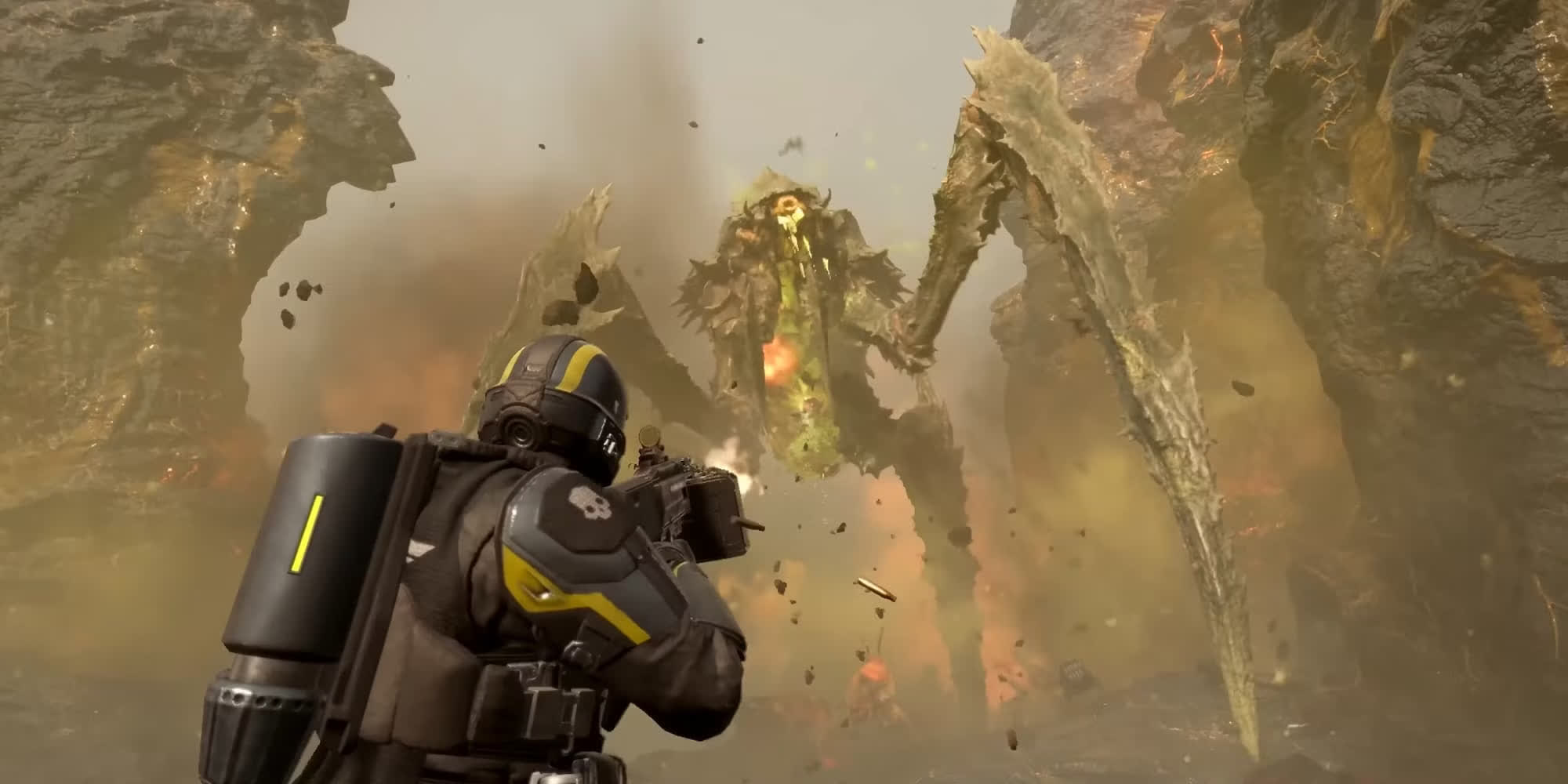 Как убить Желчного Титана в Helldivers 2 — как победить гигантского жука