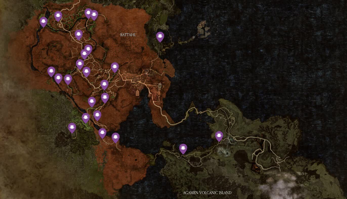 Где найти всех золотых жуков в Dragons Dogma 2 — подробные карты