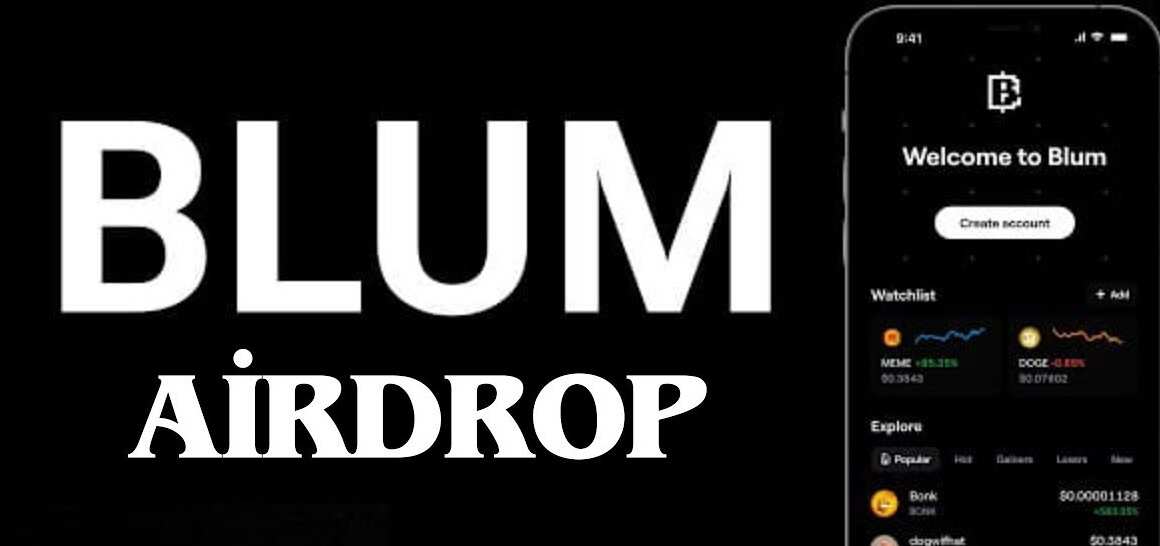 Когда будет Airdrop криптовалюты Blum — когда ждать эйрдроп