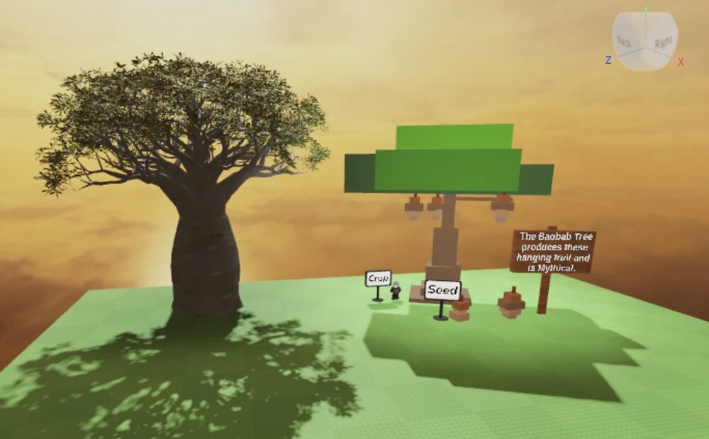 Все про баобаб в Roblox Grow a Garden: что делает и как получить