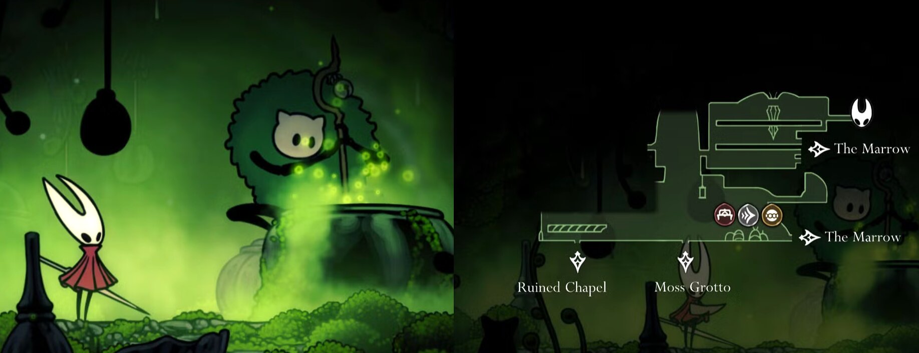 Все болотные ягоды в Hollow Knight Silksong: где найти все три