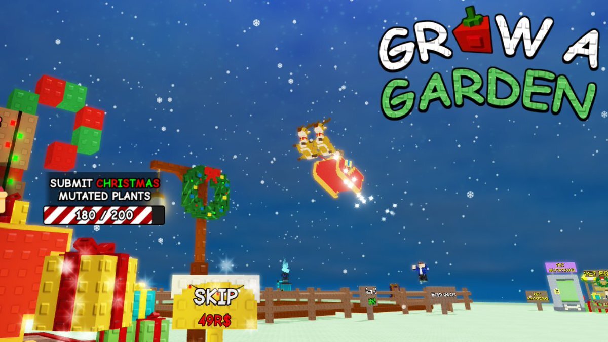 Все про Красноносого северного оленя в Grow a Garden: что делает и как получить