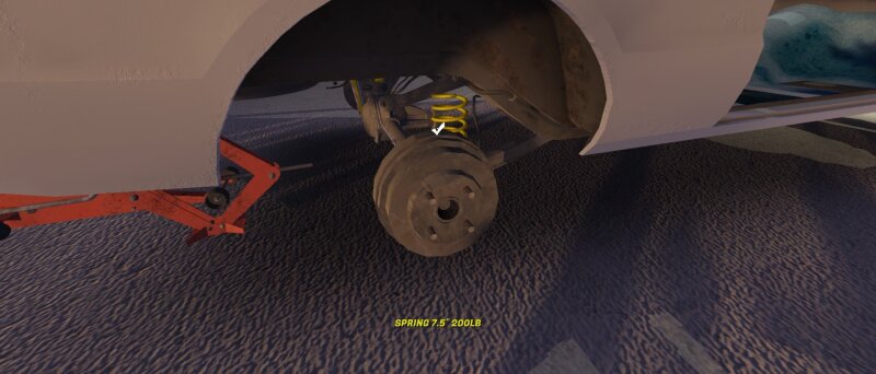 Передняя и задняя подвеска Corris Rivett в My Winter Car: как собрать