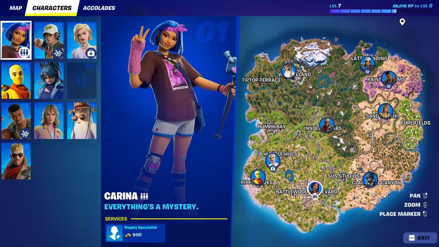 Все NPC персонажи в седьмой главе Fortnite: где найти