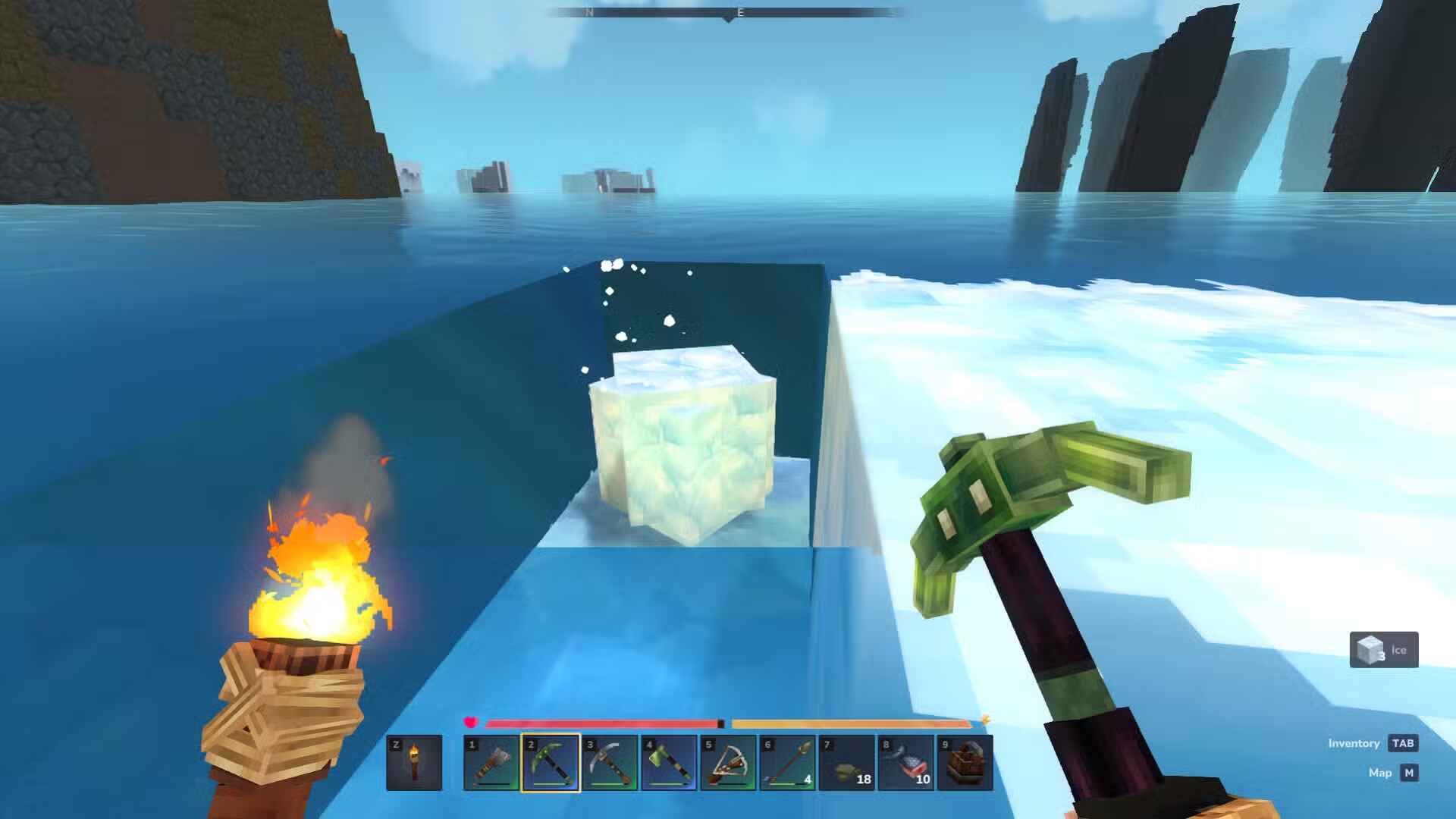 Лед в Hytale: где взять, локации